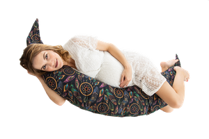 Pregnancy pillow long 260 Cotton Moon 01