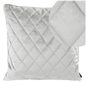 Velvet Pillowcase Velvet 27 45 x 45 Silver