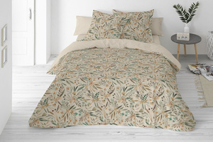 Bedding 220 x 200 3pc print. Linen LINEN MATEX 06