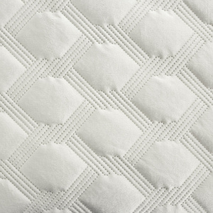 Quilted Velvet Bedspread Sofia5 200 x 220 Cream