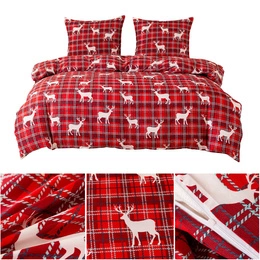 Pościel 220 x 200 3cz Gładka Eusebia Home 18