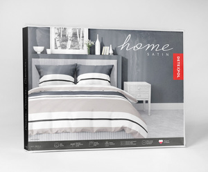 Bedding 160 x 200 3 pcs Asti Satin Cotton 5219A