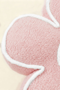 Pillow 50 x 15 Decorative Flower Boucle Pink