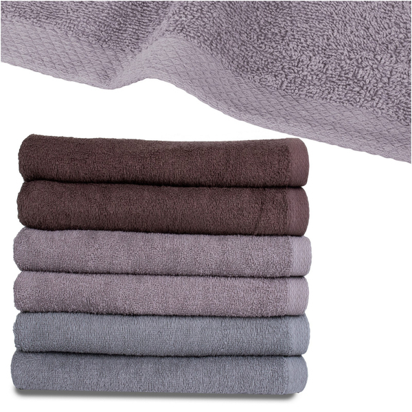 Towel set 50 x 100 6pcs. Cotton Narcis 13