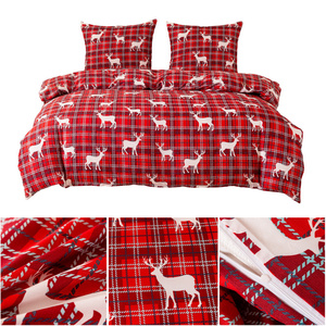 Pościel 220 x 200 3cz Gładka Eusebia Home 18