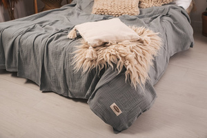 240 x 210 Decorative Muslin Bedspread 44