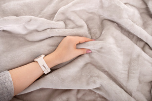 Blanket 160 x 200 Acrylic Solid Warm Yasemin 07