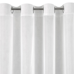 Lucy Decorative Curtains 140 x 250 White Throw