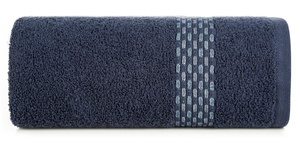 70 x 140 Terry Bath Towel Riva 07 Navy Blue