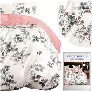 Bedding 200 x 220 3pc Satin Cotton No. A1625