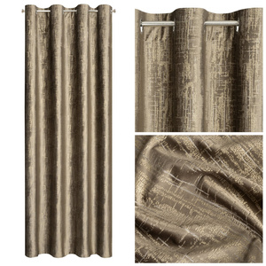 Zasłona 140 x 250 Dekoracyjna Velvet Marsala Czek