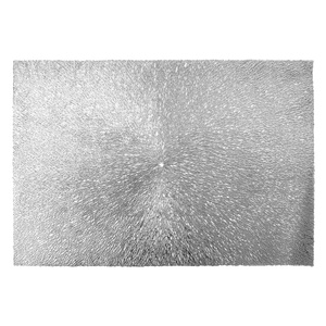 30 x 45 Decorative Cutout Pad Zoja1 Silver