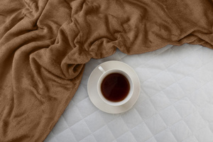 Koc 160 x 200 Mikrofibra Jednolita Juana 03