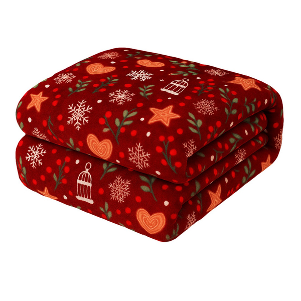Koc 160 x 200 Mikrofibra Świąteczna Donato 12