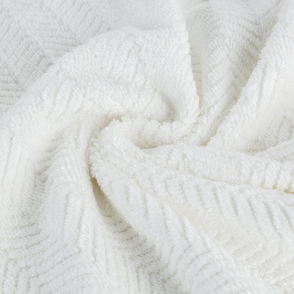 Ręcznik 70 x 140 Kąpielowy Frotte Etno 01 Biały