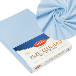 Bed sheet 120 x 200 with elastic Matex JERSEY 24