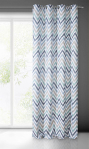 Nastia Decorative Curtain 140 x 250 Blue