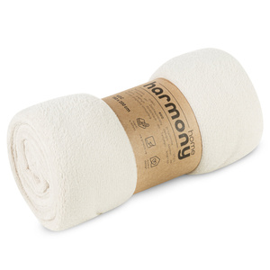 Clarissa Microfiber 150 x 200 Blanket Uniform Cream