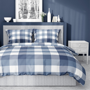 Bedding set 220 x 200 3pcs Asti Satin Cotton 4825_A