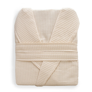 Gofer Waffle Cotton Bathrobe Murat XL Cream