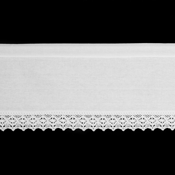 Firana Dekoracyjna Gotowa Clarie Bia 30 x 150 Taś