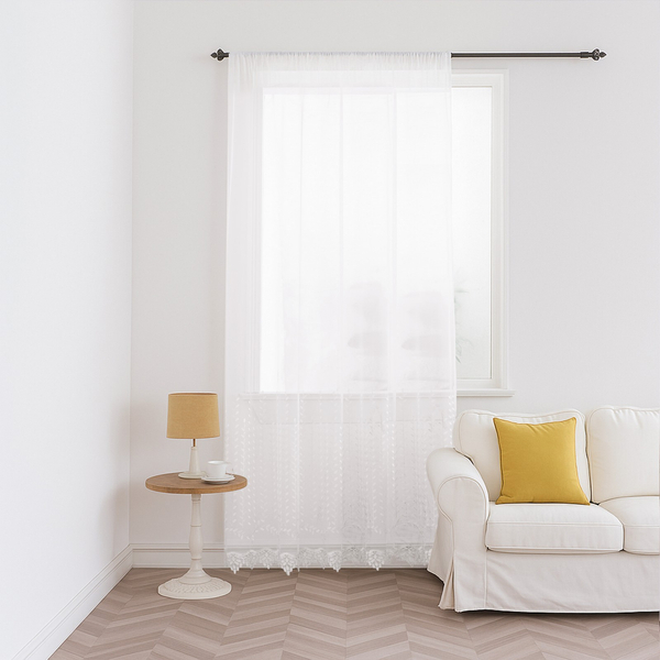 Decorative Curtain 145 x 270 Cruz Tape Voile 02