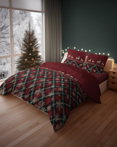 Bedding 160 x 200 3pc Vicenza Cotton pattern 5818A