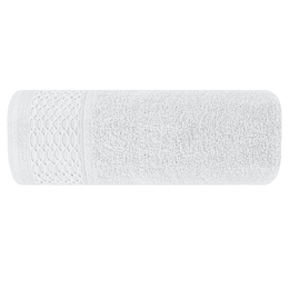 30 x 50 Bath Towel Cotton Solano White