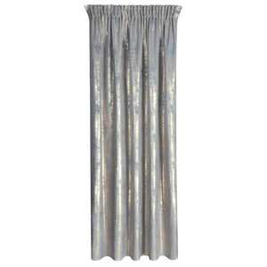 Curtain 140 x 270 Velvet Tape Renia Silver+Gray