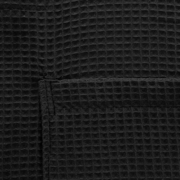 Szlafrok Gofer Bawełna Unisex Vizzy L 04 Czarny