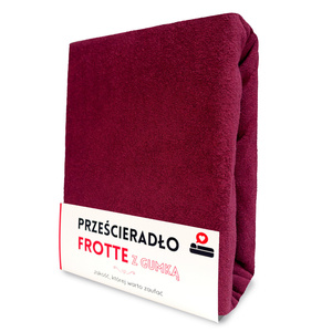 Prześcieradło 140 x 200 Frotte z Gumką Gaja 18