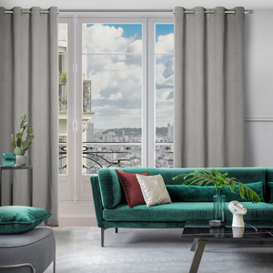 Amaro Blackout Curtain 140 x 250 Ashen