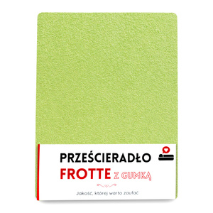 Prześcieradło 140 x 200 Frotte z Gumką Gaja 35