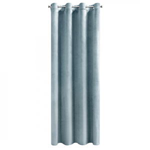 Curtain 140 x 250 Decorative Velvet Melanie Marine