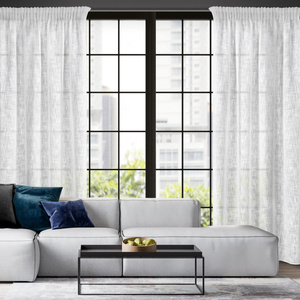 Curtain 140 x 270 Decorative Tape Liren White