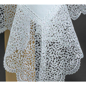 Tablecloth 140 x 260 Guipure pattern 003 White