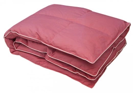 Half Fluff Pink Quilt 100x140