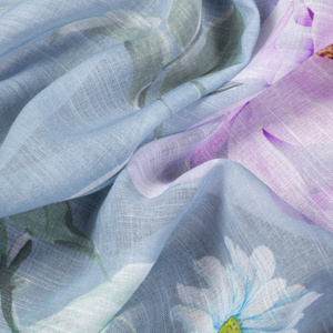 Curtain 140 x 250 Decorative Flora Przel Sre+Fio