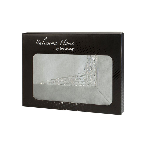 Obrus Ekskluzywny Dekoracyjny Klara Stal 145 x 350