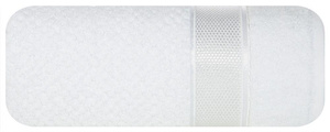Milan Bath Towel (01) 50 x 90 White