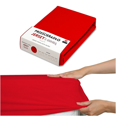 Prześcieradło 200 x 220 Jersey z Gumką Gaja 16