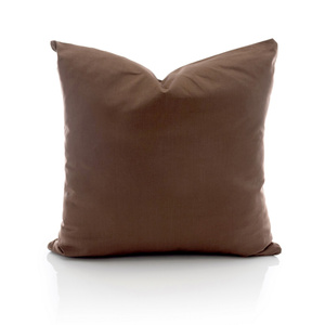 Cotton pillowcase 50 x 50 Solid Ola Brown