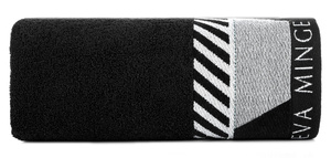 Eva Minge Bath Towel Eva7 70 x 140 Black