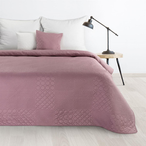 Bedspread 170 x 210 Quilted Decorative Boni5 Pink