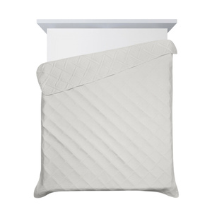 Quilt 200 x 220 Design Quilted Alara5 Silver