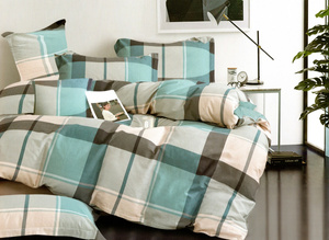 Bedding 160 x 200 3 pcs Satin Cotton no. A1869