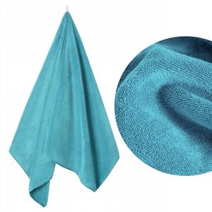 Towel 50 x 90 Microfiber Active 380 g/m2 Turquoise