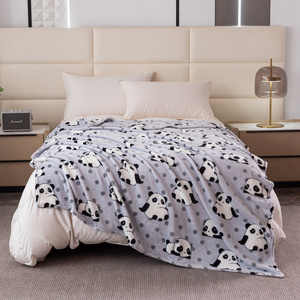 Koc 160 x 200 Mikrofibra Gładka Inger 17