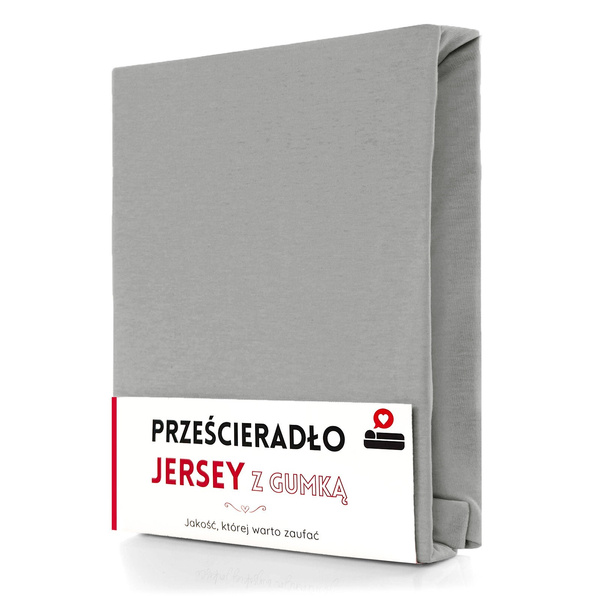 Prześcieradło 90 x 200 Jersey z Gumką Gaja 34C
