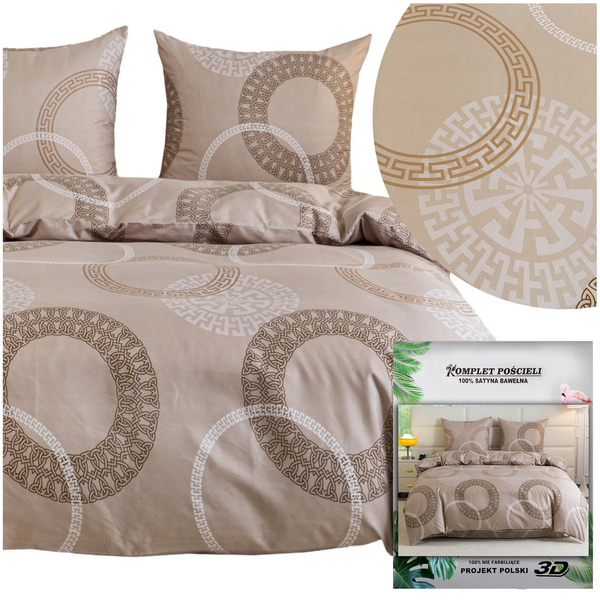 Bedding 200 x 220 3pcs Satin Maria 3048